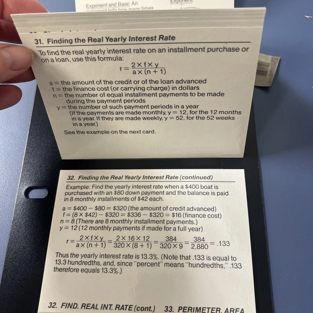 Basic Reference Math Flipper‎